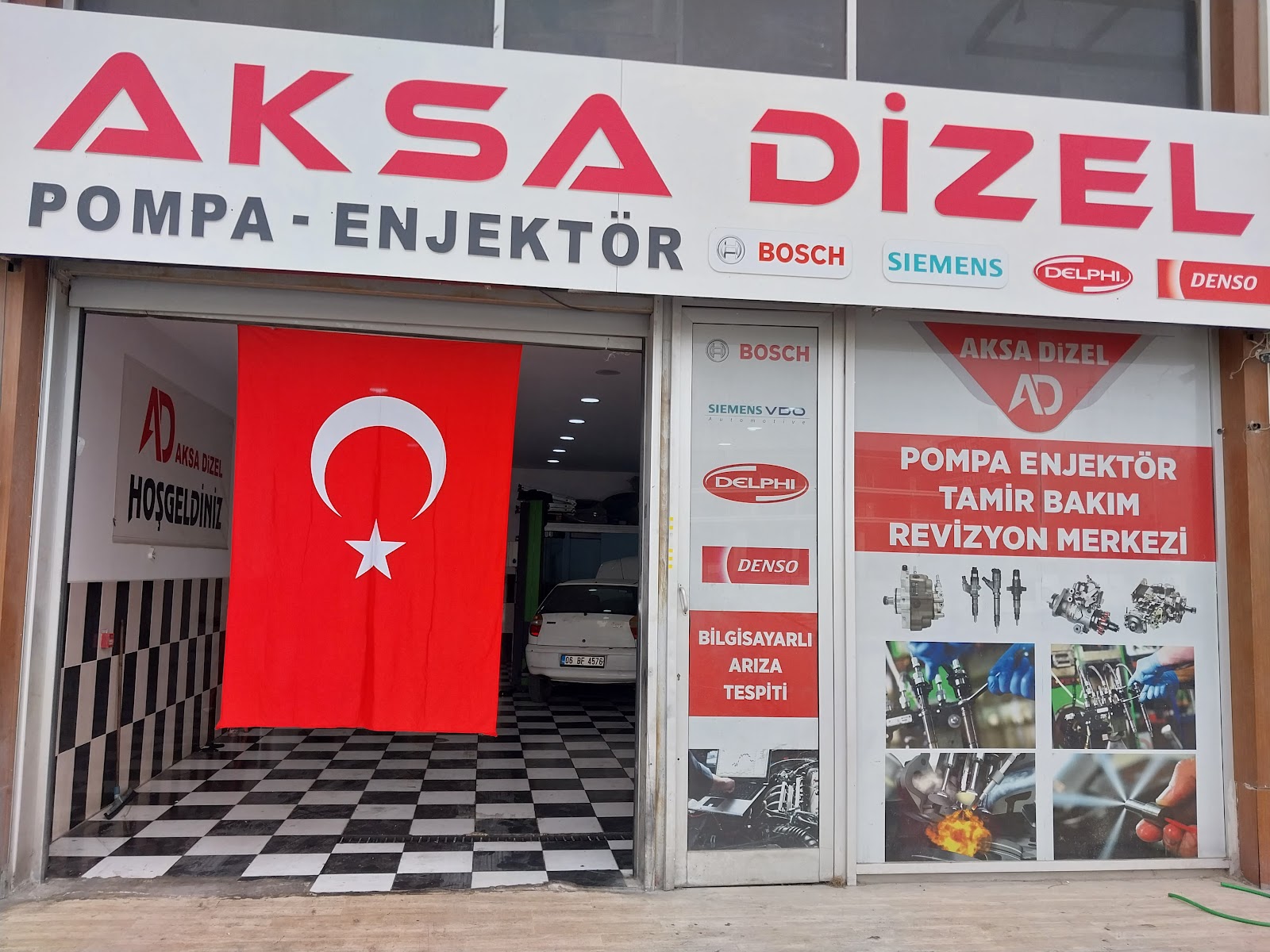 Aksa Dizel İvedik OSB pompa enjektör tamir bakım revizyon merkezi